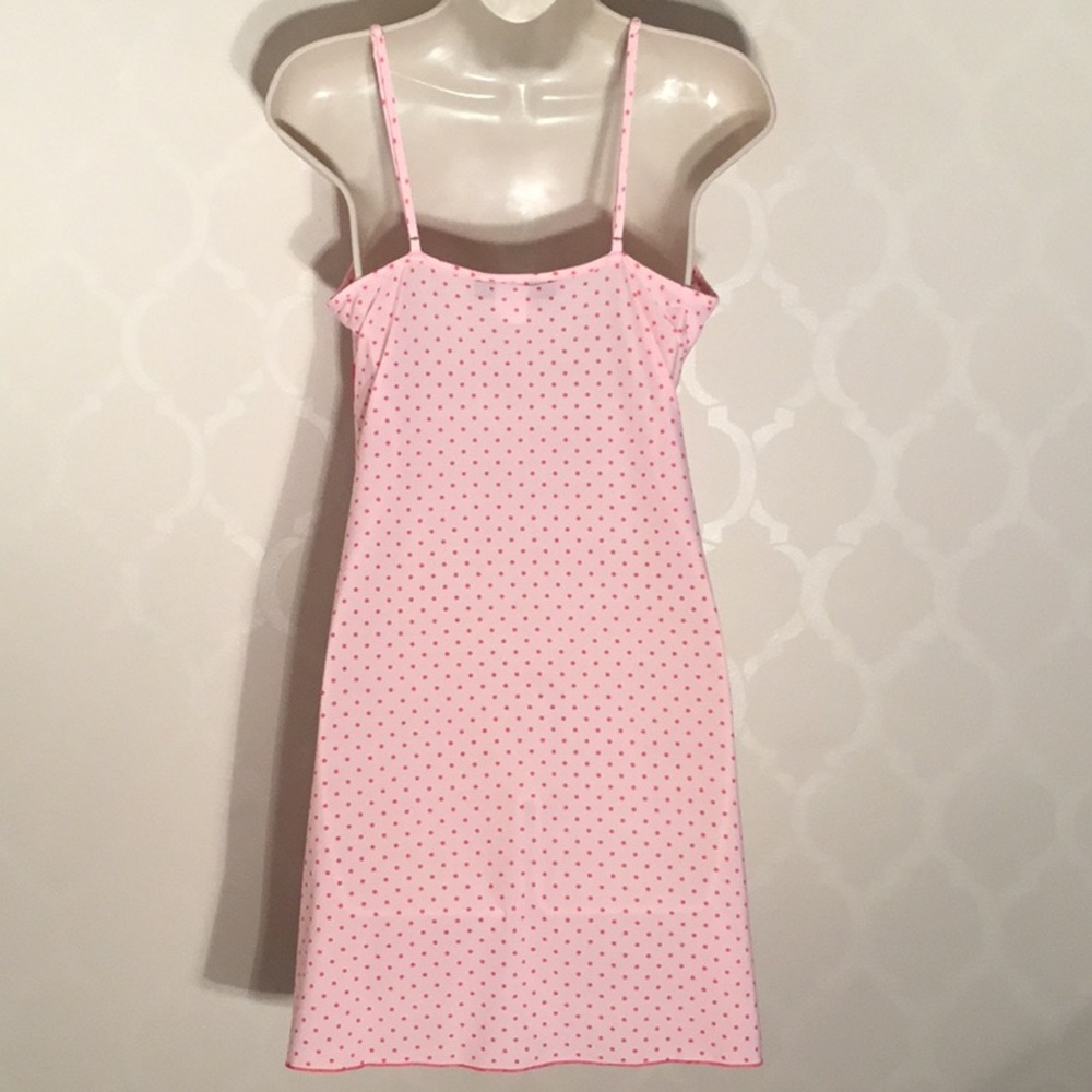 PINK POLKA DOT NIGHTGOWN & ROBE - Picture 6 of 9